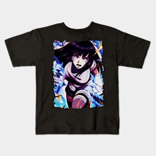 HINATA HYUGA MERCH VTG Kids T-Shirt